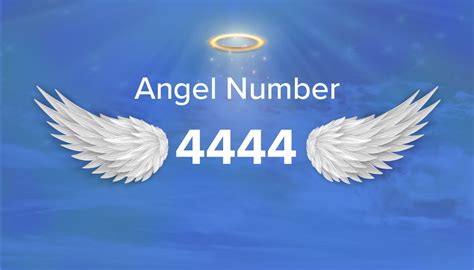 Numer anioła 4444 .